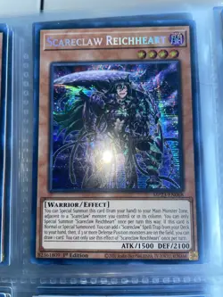 Scareclaw Reichheart MP23-EN068 Prismatic Secret Rare 1st Edition M/NM Yugioh - Image 3