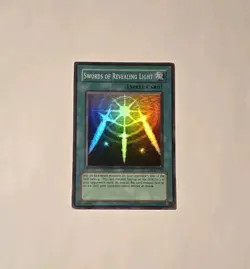Yugioh Swords of Revealing Light LOB-EN101 Super Rare MP - Image 1