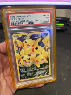 Pokemon TCG Radiant Collection Pikachu Card RC29/RC32 Generations PSA 7 - Image 1