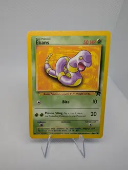 Ekans Team Rocket 56/82 Common Non Holo 1995-2000 Pokemon Card TCG LP - Image 1