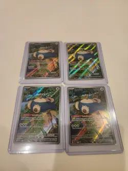 Pokemon Card TCG - Snorlax SVP 051 Scarlet & Violet 151 Black Star Promo NM set2 - Image 1