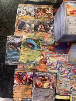 Pokemon TCG Scarlet & Violet era bulk lot 1200 cards 30 EX, 2 trainers, 2 aspec - Image 3
