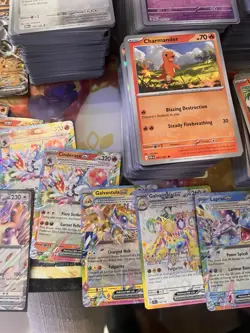 Pokemon TCG Scarlet & Violet era bulk lot 1200 cards 30 EX, 2 trainers, 2 aspec - Image 4