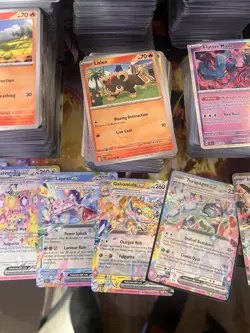 Pokemon TCG Scarlet & Violet era bulk lot 1200 cards 30 EX, 2 trainers, 2 aspec - Image 5
