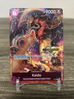 Kaido (CS 2023 Celebration Pack) P-010 One Piece Promotion Cards Foil Nm - Image 1