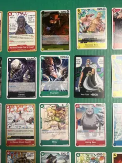 One Piece TCG 50 Card Lot. Dracule Mihawk + Perona Sealed Mint Other Rare Cards - Image 4