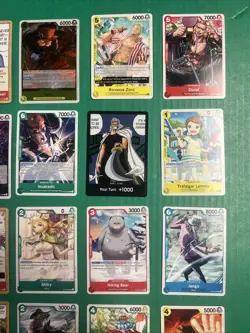 One Piece TCG 50 Card Lot. Dracule Mihawk + Perona Sealed Mint Other Rare Cards - Image 5
