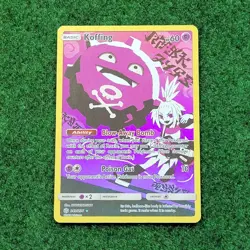 Pokemon Cosmic Eclipse Koffing 243/236 Secret Rare Card - Image 1