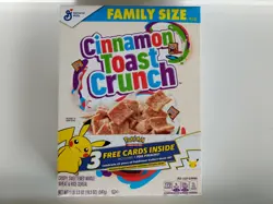 Pokemon 25th Anniversary Cinnamon Toast Crunch Cereal & McDonalds Pokemon Cards - Image 3