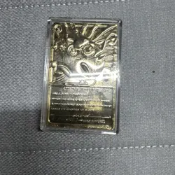 Jigglypuff Pokemon 23k Gold Plated Pokemon Trading Card 1999 Burger King - Image 5
