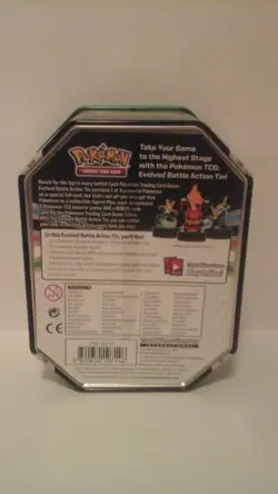 Pokemon TCG Serperior Tin with Promo Card and Figure (No Booster Packs) - Image 3