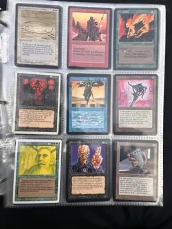 Large Old Vintage MTG Collection, Alpha/Beta/Arabian Nights, 1000+ Cards! - Image 4