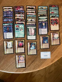 Ani Mayhem CCG Cards Lot of 53 Vintage - Image 1