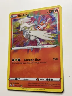 Reshiram 017/072 Amazing Rare Shining Fates Pokemon Card - Image 3