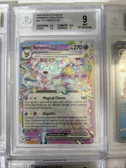 Pokemon 10 Card All Beckett Graded Slab Lot!! #14 - Image 3