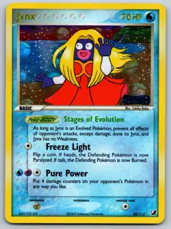 Jynx 28/115 Unseen Forces MP STAMPED Pokemon Card TCG - Image 1