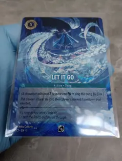 Disney Lorcana Let It Go Challenge Foil Card 2/C1 Collectable TCG - Image 3