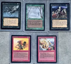 MTG 12 Card Lot Alpha Beta Unlimited Vintage Magic: The Gathering conds in desc - Image 3