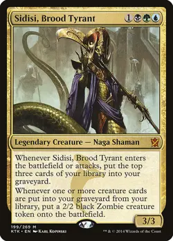 Sidisi, Brood Tyrant [Khans of Tarkir] Magic MTG - Image 1