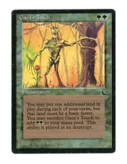 Gaea's Touch - Magic the Gathering MTG - The Dark - Image 1