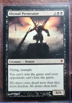 MtG Abyssal Persecutor Worldwake Regular NM - Image 1