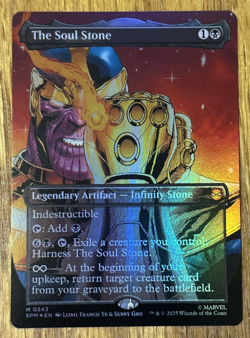 MTG Marvel Spider-Man, The Soul Stone - Borderless Foil - Image 1