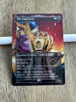 MTG Marvel Spider-Man, The Soul Stone - Borderless Foil - Image 3