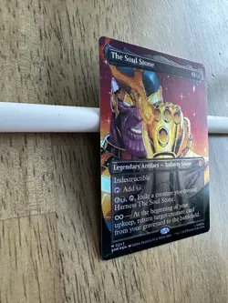 MTG Marvel Spider-Man, The Soul Stone - Borderless Foil - Image 4