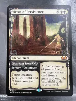 Virtue of Persistence (Showcase) Wilds of Eldraine Regular - Image 1