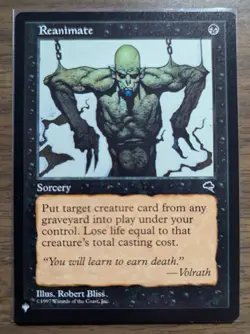 MTG Reanimate Non-Foil from The List Reprints LP - Image 1