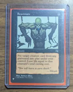 MTG Reanimate Non-Foil from The List Reprints LP - Image 2