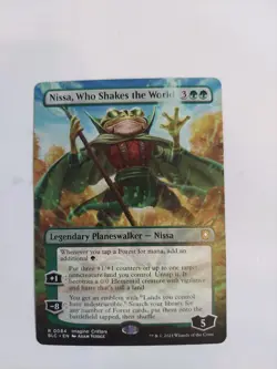 Nissa, Who Shakes the World (Borderless) Commander: Bloomburrow Regular - Image 1