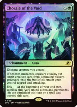 MTG - Chorale of the Void - Foil - Edge of Eternities - Magic the Gathering - Image 1