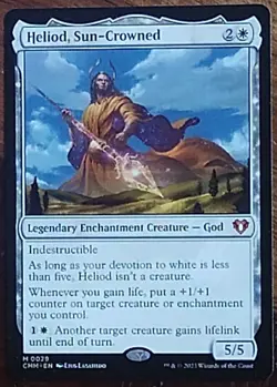 Heliod, Sun-Crowned Commander Masters Regular Finish Magic the Gathering - Image 1