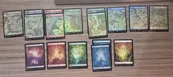 MTG FOIL Tokens and Lands Lot - Image 1