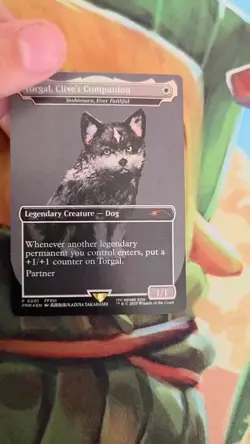 Magic MTG Torgal Clives Companion Yoshimaru Ever Faithful MagicCon Promo Foil NM - Image 2