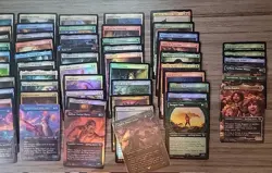 120 MTG FOIL Uncommons/Commons Lot - New and Old - Image 4