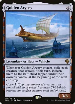 1x Golden Argosy NM Eng MTG - Dominaria United - Image 1