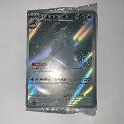 Crabominable 149/142 Pokemon SV07: Stellar Crown (Holiday Calendar Stamp) NM - Image 1