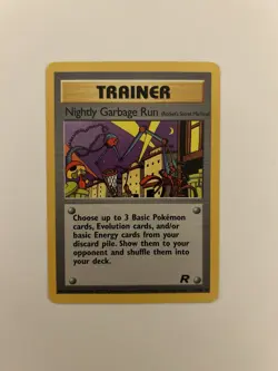 Pokemon TCG Nightly Garbage Run Team Rocket 77 Regular Uncommon-LP - Image 1