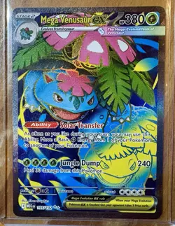 Mega Venusaur EX 155/132 Full Art Ultra Rare Pokemon Mega Evolution English TCG - Image 1