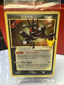 Pokemon Greninja Gold Star SEALED SWSH144 Holo Celebrations LP #4 - Image 1