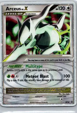 Pokemon TCG Arceus LV.X DP56/56 DP Black Star Promos Holo MP - Image 1