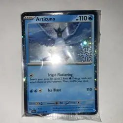 Pokemon Articuno 032/159 Stamped Promo 2025 Holiday Calendar SEALED! - Image 1