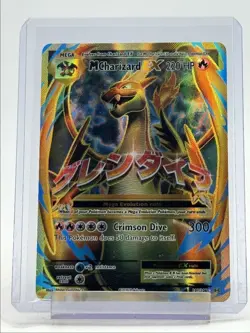 M CHARIZARD EX 2016 POKEMON XY EVOLUTIONS RARE ULTRA 101/108 Q3726 - Image 1
