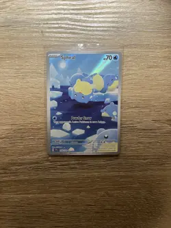 Pokemon TCG Spheal 199/191 SV Surging Sparks Illustration Rare Holo Full Art - Image 1