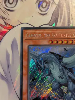 YUGIOH Secret Rare Gameciel, The Sea Turtle Kaiju BLRR-EN075 1st Edition - Image 2