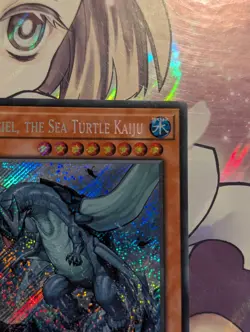 YUGIOH Secret Rare Gameciel, The Sea Turtle Kaiju BLRR-EN075 1st Edition - Image 3