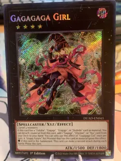 Gagagaga Girl DUAD-EN043 Duelist's Advance 1st Edition - Image 1