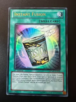 Instant Fusion RYMP-EN028 Ultra Rare 1st Edition Near Mint Yugioh - Image 1